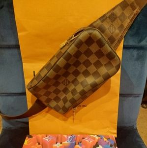 SOLD!! Louis Vuitton Damier Geronimos Bumbag, Crossbody, Waistbag, Shoulder Bag